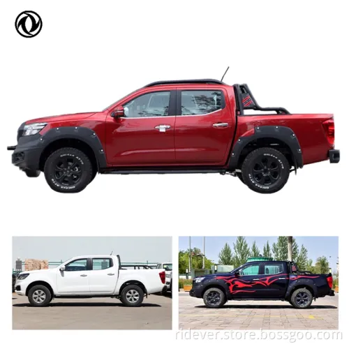 Ridever Dongfeng Rich6 Pickup EV 2022 350km Range Wholesale Left Hand Drive New Vehicle 0km Electric Used Car